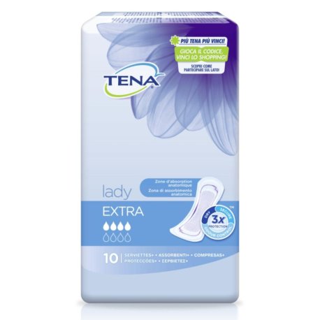 TENA DISCREET EXTRA 10PZ