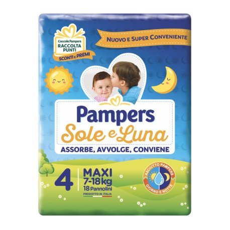 PAMPERS SOLE&LUNA MAXI 18PZ