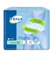 TENA PANTS SUPER PANN S 12PZ