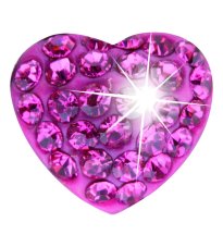 BIOJOUX 2100 CUORE ROSA 10MM