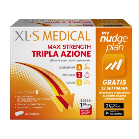 XLS MEDICAL MAX STRENGTH120CPR