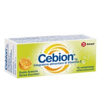 CEBION EFF VIT C S/ZUCCH 10CPR