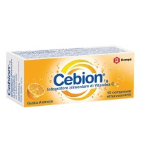 CEBION EFF VIT C ARANCIA 10CPR