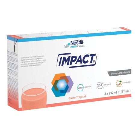 IMPACT ORAL TROPICAL 3X237ML