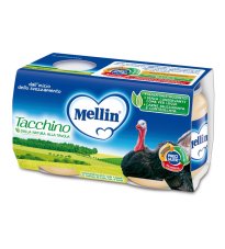 MELLIN OMOG TACCHINO 2X120G