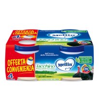 MELLIN OMOG TACCHINO 4X80G