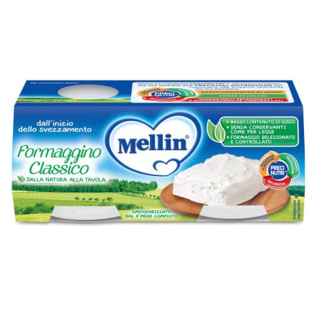 MELLIN OMOG FORMAGGIO 2X80G