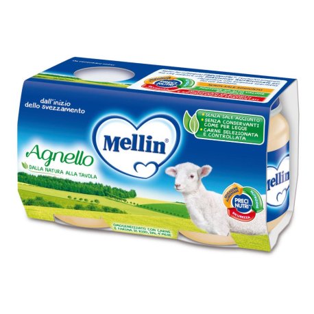 MELLIN OMOG AGNELLO 2X120G