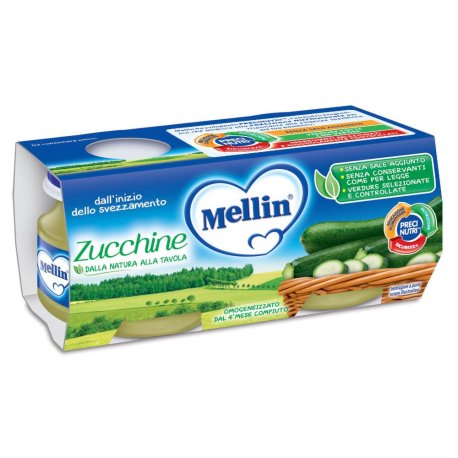 MELLIN OMOG ZUCCHINE 2X80G