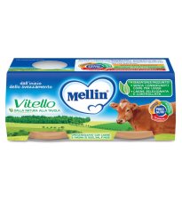 MELLIN OMOG VITELLO 2X80G