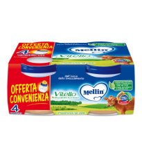 MELLIN OMOG VITELLO 4X80G