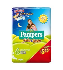 PAMPERS SOLE&LUNA XL 15PZ