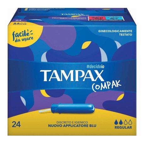 TAMPAX COMPAX REG 24PZ