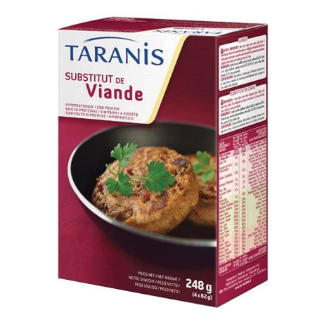 TARANIS BURGER SOST CARNE4X62G