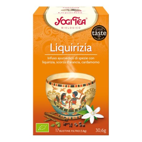 YOGI TEA LIQUIRIZIA BIO 30,6G