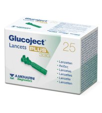 GLUCOJECT LANCETS PLUS G33 25P