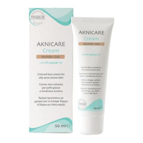 AKNICARE CREAM TEINTEE CLAIR