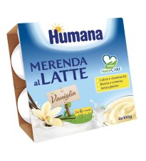 HUMANA MERENDA VANIGLIA 4X100G