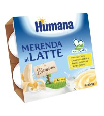 HUMANA MERENDA BANANA 4X100G