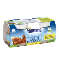 HUMANA OMOG POLLO BIO 2X80G