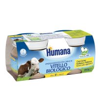 HUMANA OMOG VITELLO BIO 2X80G