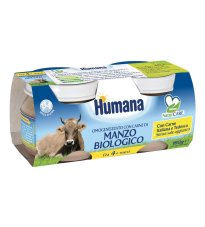 HUMANA OMOG MANZO BIO 2X80G