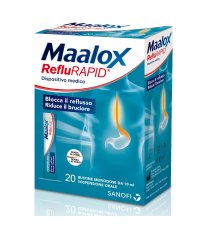 MAALOX REFLURAPID 20BUST