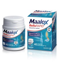 MAALOX REFLURAPID 40CPR MASTIC