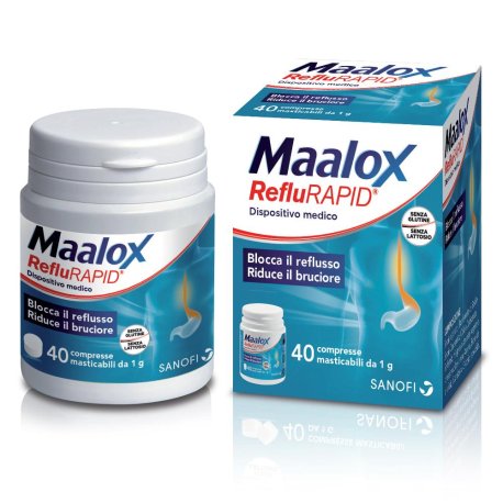 MAALOX REFLURAPID 40CPR MASTIC