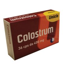 COLOSTRUM UNICIS 36CPS 400MG