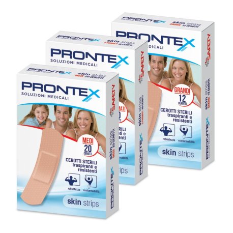 CER PRONTEX SKIN STRIPS ASS 40