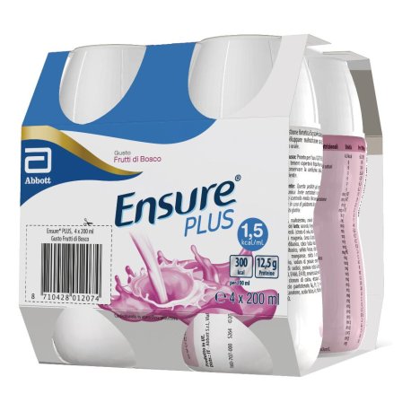 ENSURE PLUS FRUTTI BOSC4X200ML