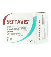 SEPTAVIS 50ML+50 GARZE TNT STE SEPTAVIS 50ML+50 GARZE TNT STE