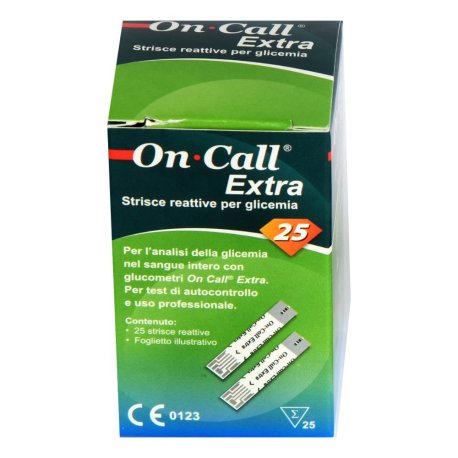 ON CALL EXTRA STR GLICEM 25PZ