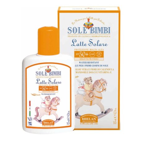 SOLE BIMBI LATTE SOLARE SPF50+