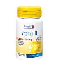 LONGLIFE VITAMIN D4000UI 60CPR