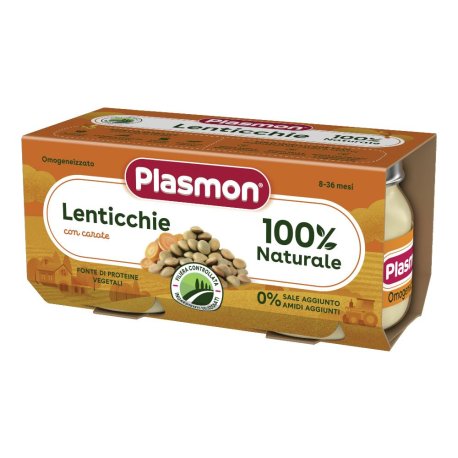 PLASMON OMOG LENTICCHIE 2X80G