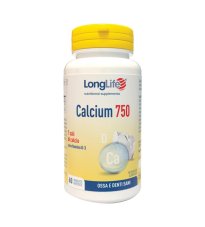 LONGLIFE CALCIUM 750MG 60TAV