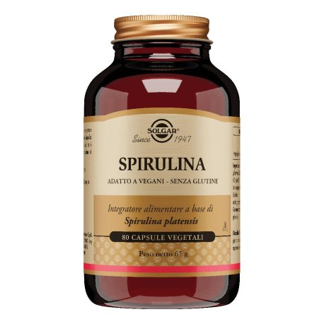 SPIRULINA 80CPS VEG