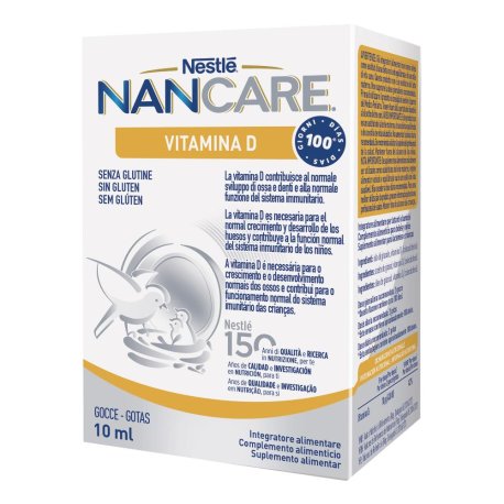 NANCARE VITAMINA D GOCCE 10ML