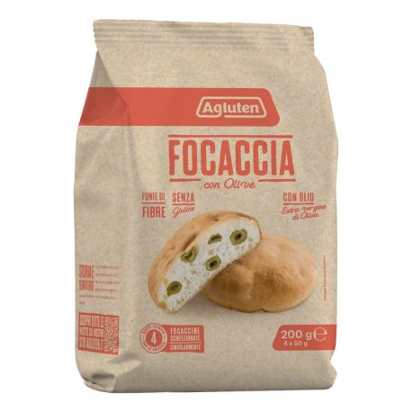 AGLUTEN FOCACCIA OLIVE 200G AGLUTEN FOCACCIA OLIVE 200G