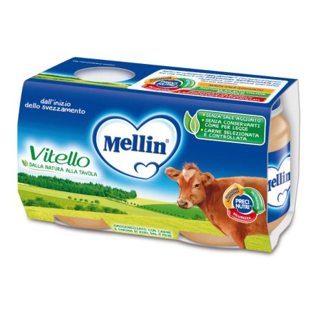 MELLIN OMOG VITELLO 2X120G