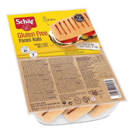 SCHAR PANINI ROLLS 3X75G