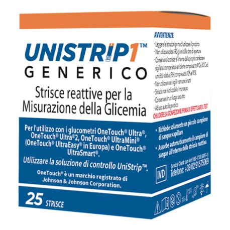 UNISTRIP 1 GENERICO GLIC 25STR