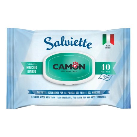 SALVIETTE MUSCHIO BIANCO 40SAL