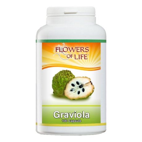 GRAVIOLA100CPS FLOWERS OF LIFE