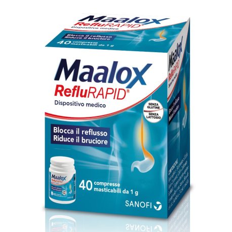 MAALOX REFLURAPID 40CPR PROMO