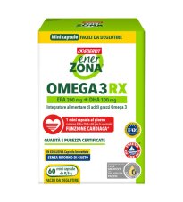 ENERZONA OMEGA 3 RX 60MINICAPS