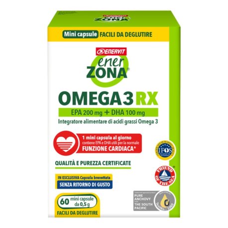 ENERZONA OMEGA 3 RX 60MINICAPS