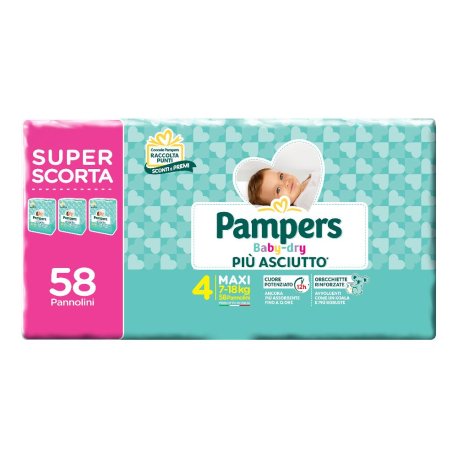 PAMPERS BD TRIODWCT MAXI 58PZ